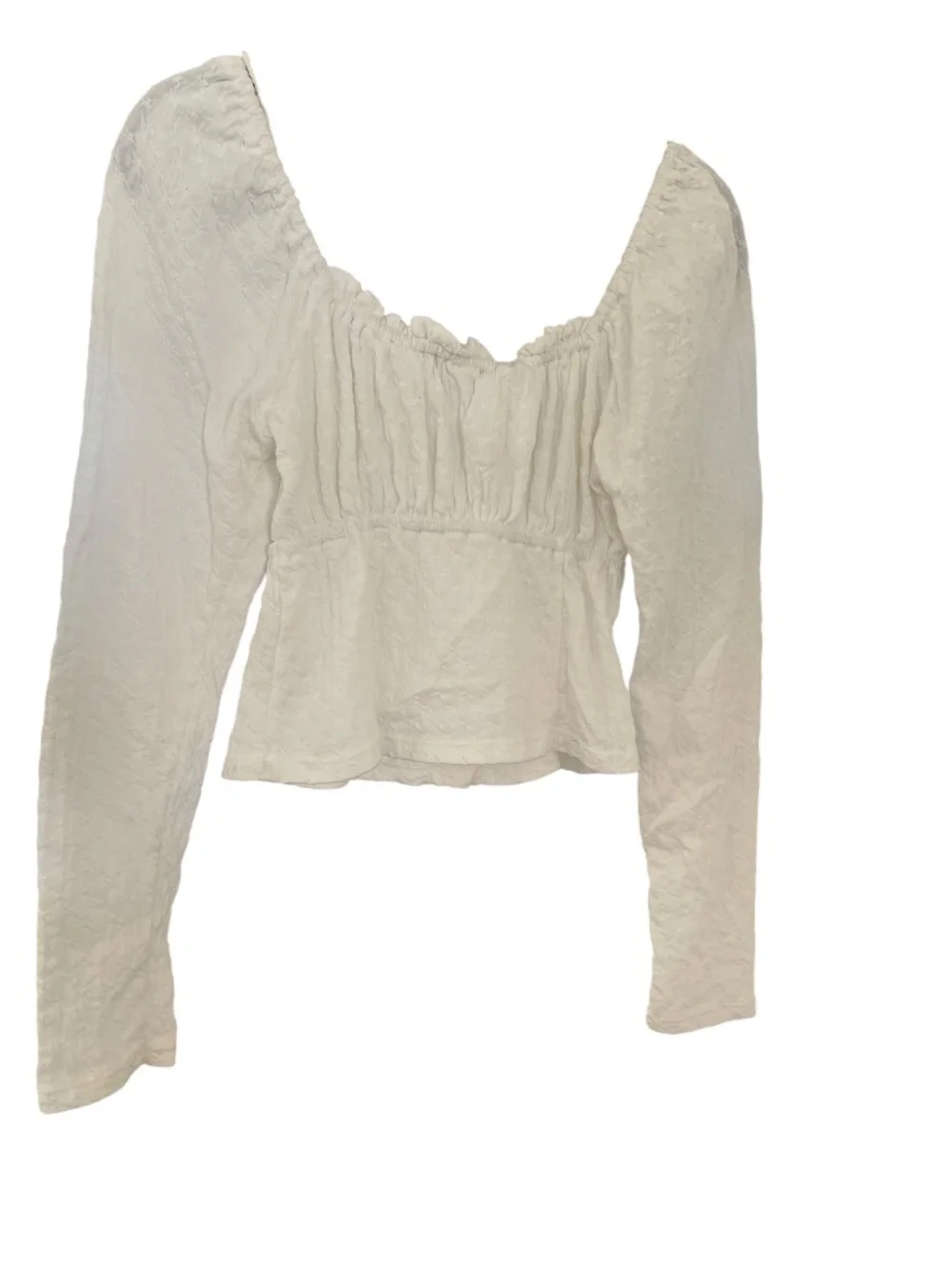Free People Ladybug Cottagecore Milkmaid Crop Top (L)